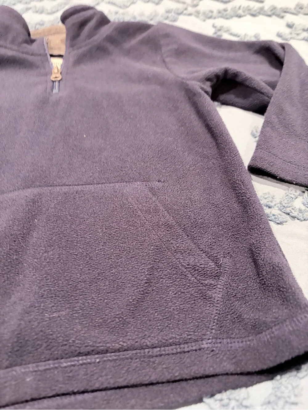 The Children's Place Navy Pullover Fleece Hoodie